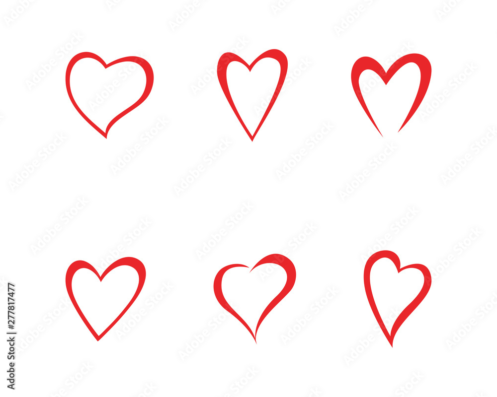Love Logo and symbols Vector Template