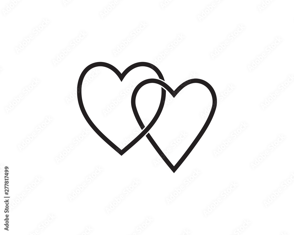 Love Logo and symbols Vector Template Love Logo and symbols Vector Template