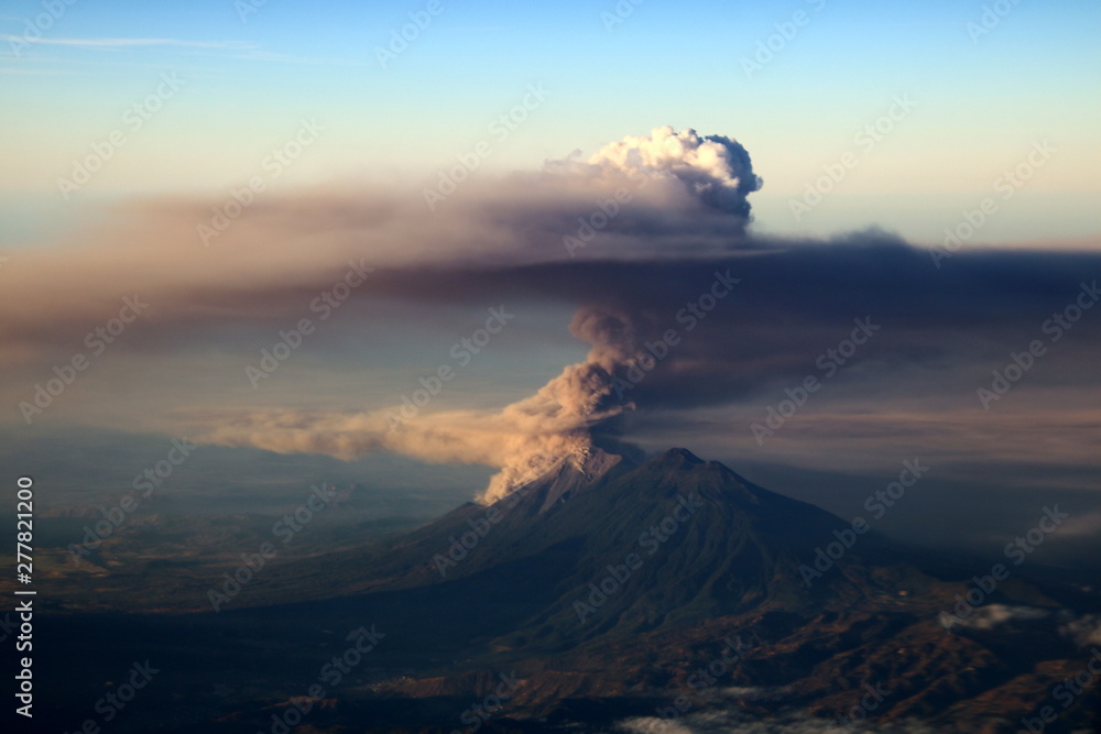 Volcano In Eruption