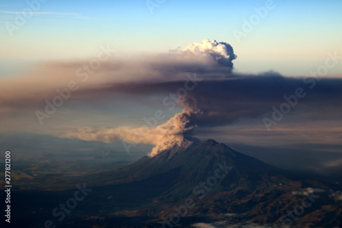 Volcano In Eruption