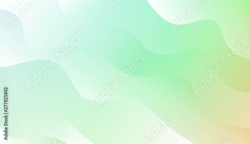 Wavy Background. For Design Flyer, Banner, Landing Page. Vector Illustration with Color Gradient. © Eldorado.S.Vector