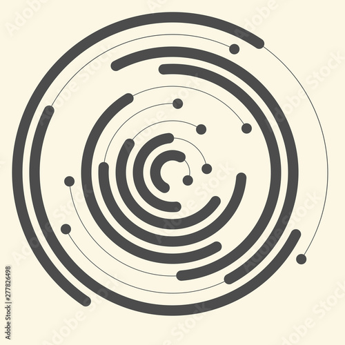 Seamless Creative Wallpaper. Abstract Vector Background
