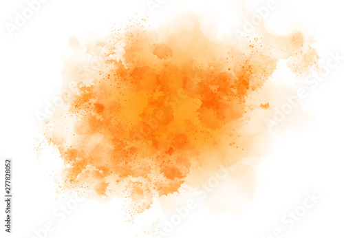 Abstract watercolor brush spatter bot digital art painting soft focus for texture background