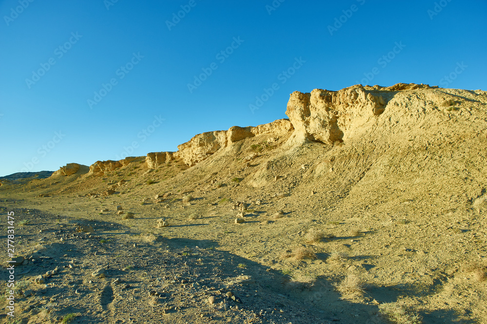 Plateau near the lake Khyargas Nuur