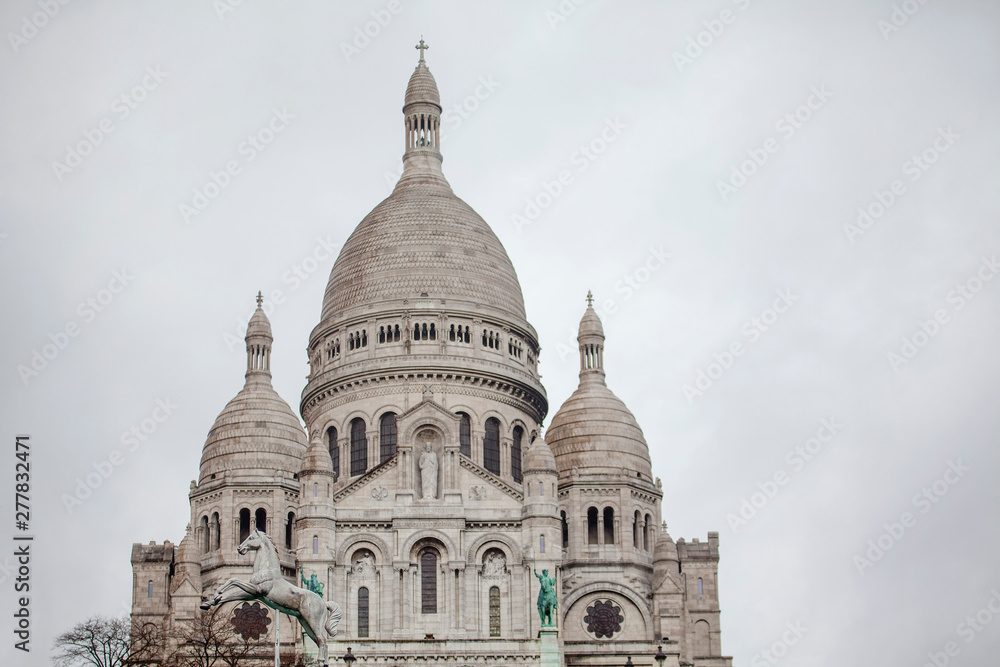Catholic church Sacre Coeur in Paris 