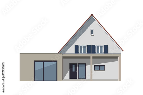 Haus Darstellung Vektor