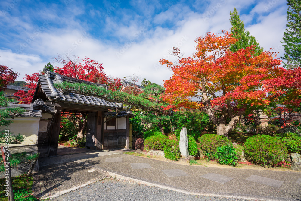 京都 正法寺(しょうぼうじ)の紅葉 京都 正法寺(しょうぼうじ)の紅葉