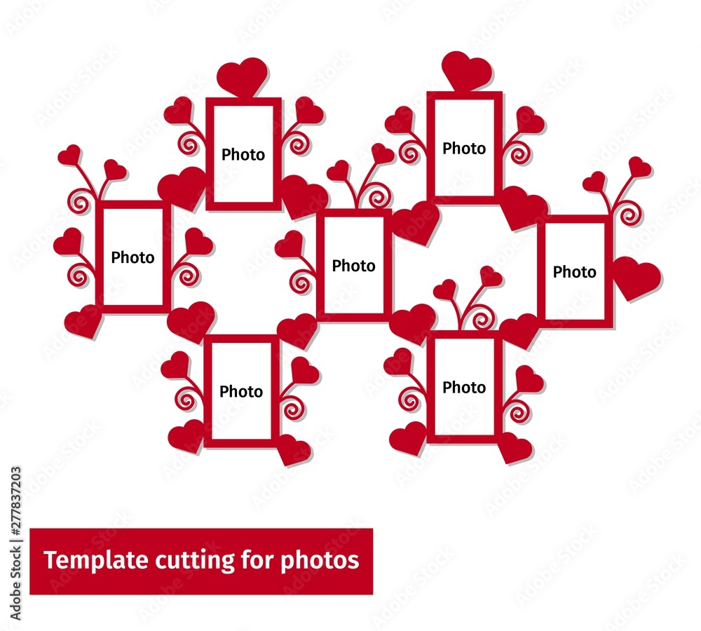 Laser cut template Stock Vector Adobe Stock Laser cut template Stock Vector Adobe Stock