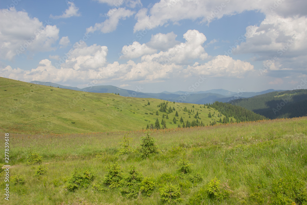 Trekking in the Carpathians, Hike to the border between Ukraine and Romania from Pop Ivan Marmarassky to Pop Ivan Chernogorsky.