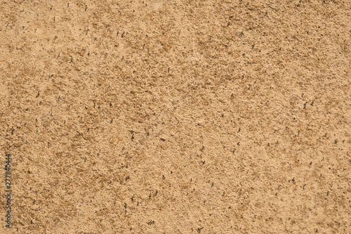 Sand texture. Yellow-brown abstract background. Summer. Sunny day.