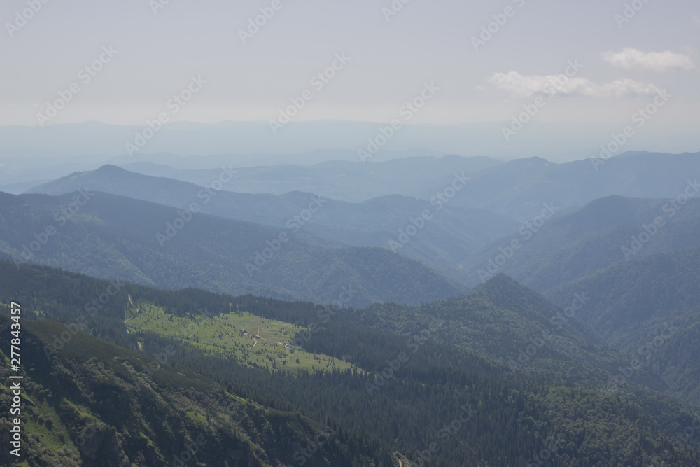 Trekking in the Carpathians, Hike to the border between Ukraine and Romania from Pop Ivan Marmarassky to Pop Ivan Chernogorsky. Trekking in the Carpathians, Hike to the border between Ukraine and Romania from Pop Ivan Marmarassky to Pop Ivan Chernogorsky.