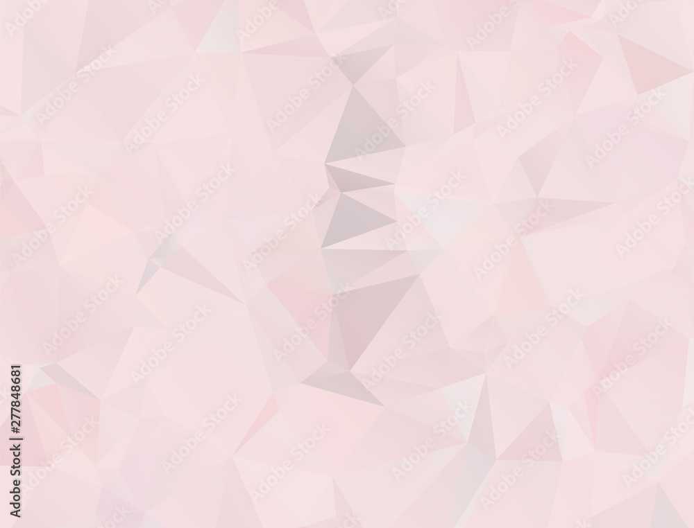Obraz premium Light Pink vector modern geometric abstract background , Multicolor, Rainbow vector triangle mosaic template