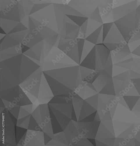 Vector Abstract geometric darkness black shape polygonal style