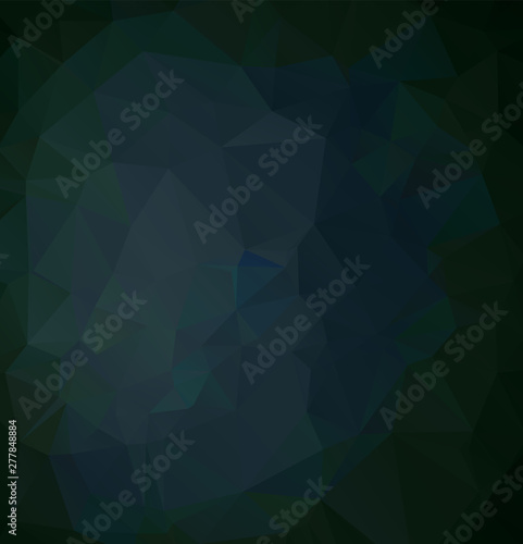 Vector Abstract geometric darkness black shape polygonal style