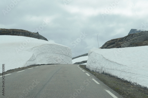 Norway summer high mountain