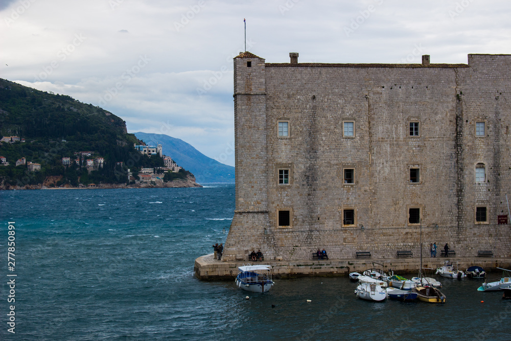 fortress of dubrovnik old town