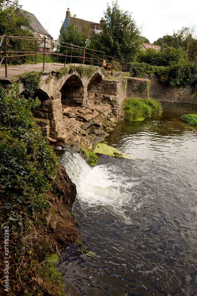 Waterfall in pensford, Somerset, UK