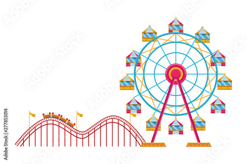 amusement park and fun day