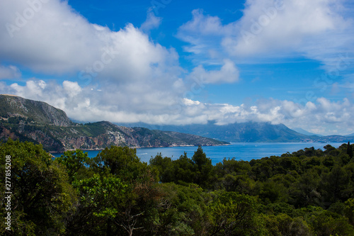panoramic view from the island of lokrum at dubrovnik