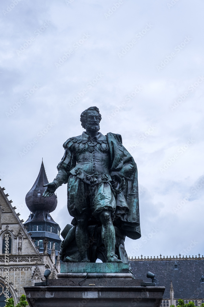 Das Rubensdenkmal in Antwerpen/Belgien