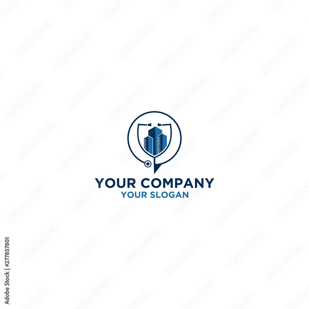 City Doctor Logo Design Vector City Doctor Logo Design Vector