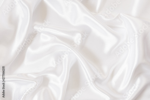 White satin fabric texture background