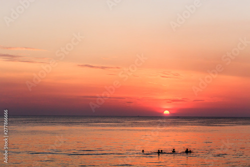 Sunset Bathing