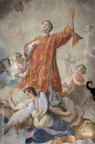 Принти на полотні Apotheosis of St