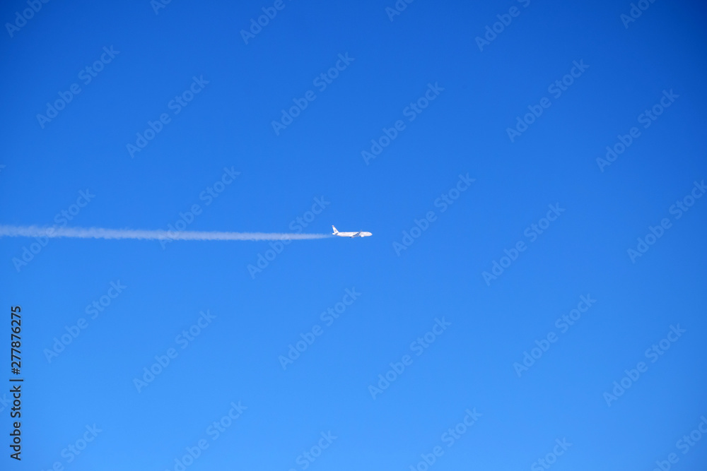 The aircraft in the sky The aircraft in the sky