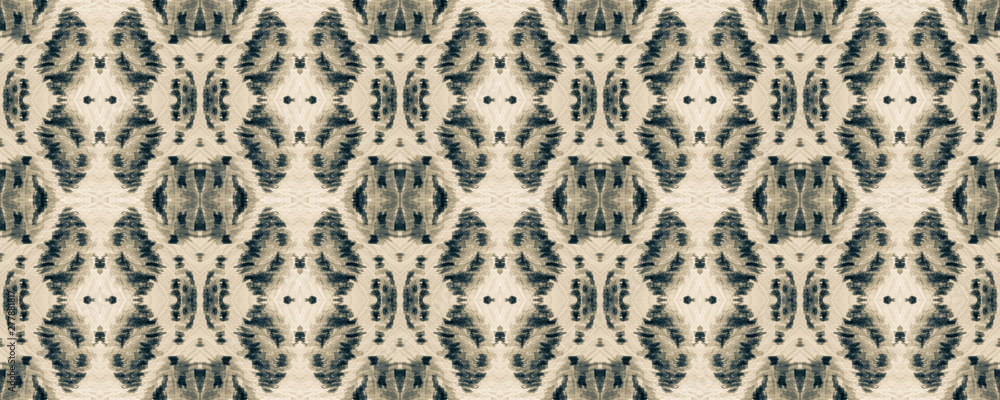 Ikat Seamless Pattern. Ikat Seamless Pattern.
