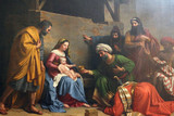 Nativity Scene, Adoration of the Magi, Saint Etienne du Mont Church, Paris