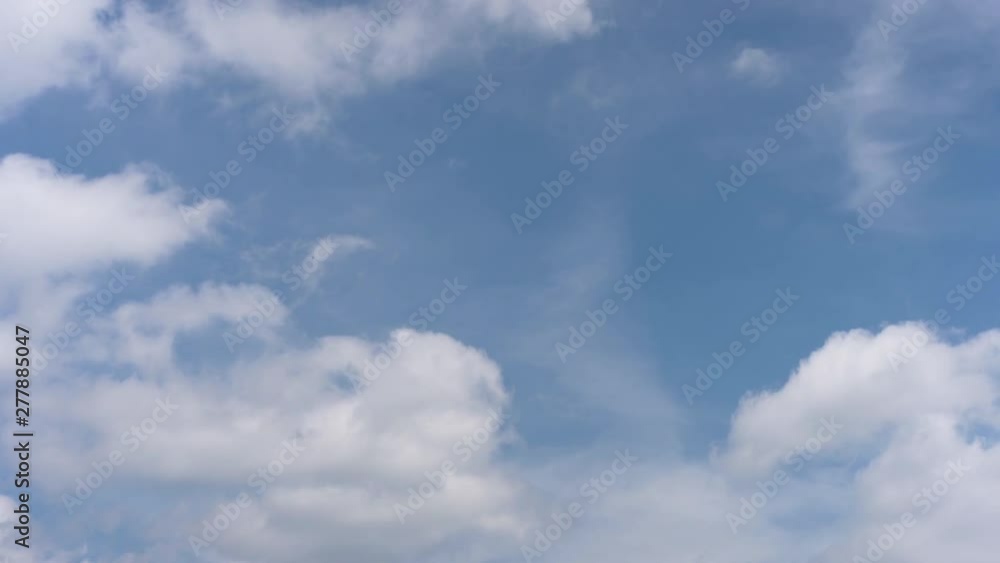 White Clouds in a Blue Skye (Time Lapse) White Clouds in a Blue Skye (Time Lapse)