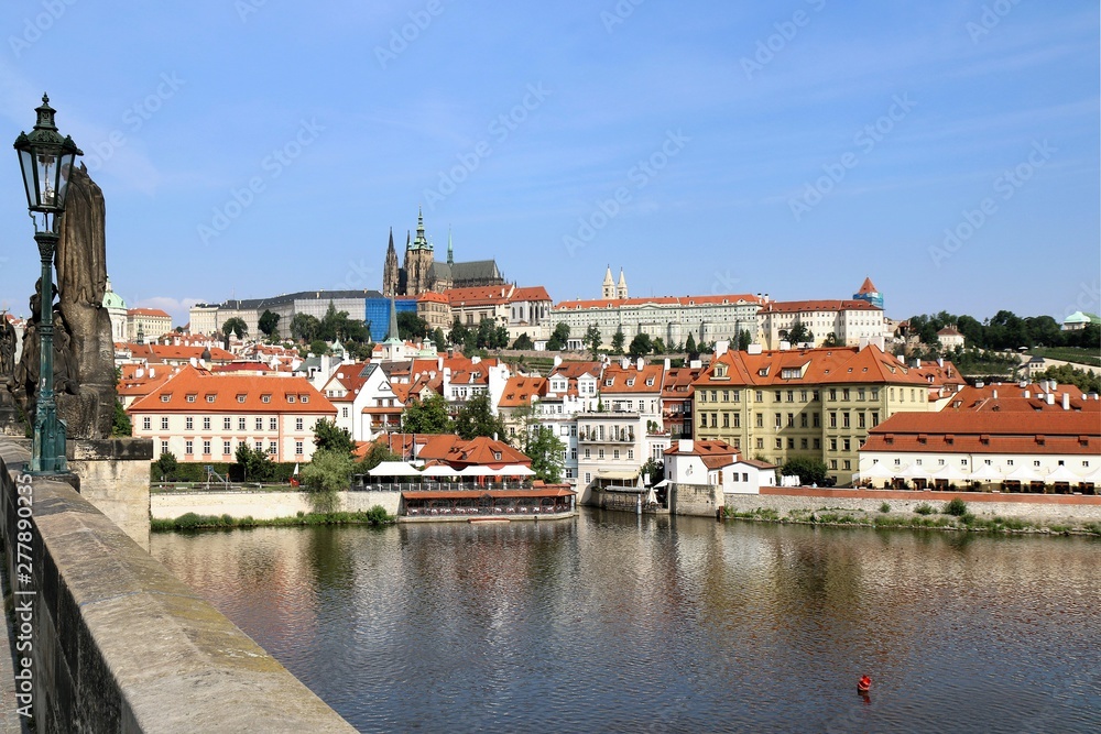 praha, river, city, architecture, water, vltava, tower, czech, town, church, old, building, cityscape, cathedral, house, view, landmark,