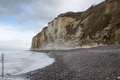 falaise calcaire etretat