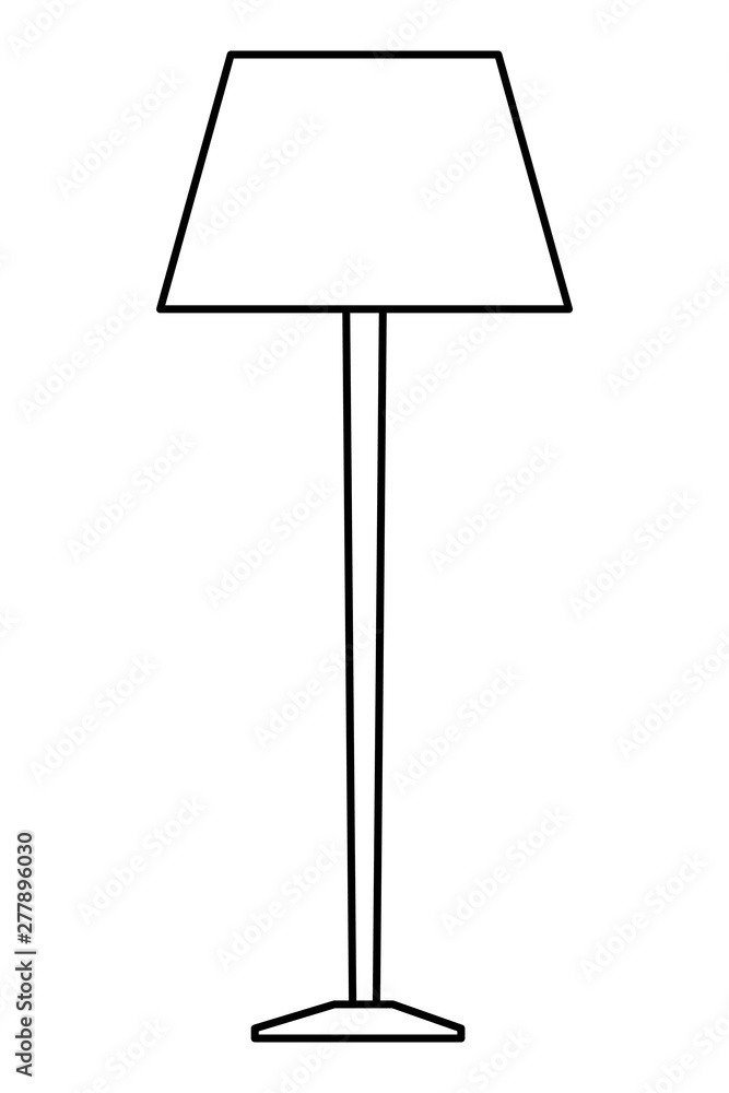 Living room house light lamp furniture in black and white Living room house light lamp furniture in black and white