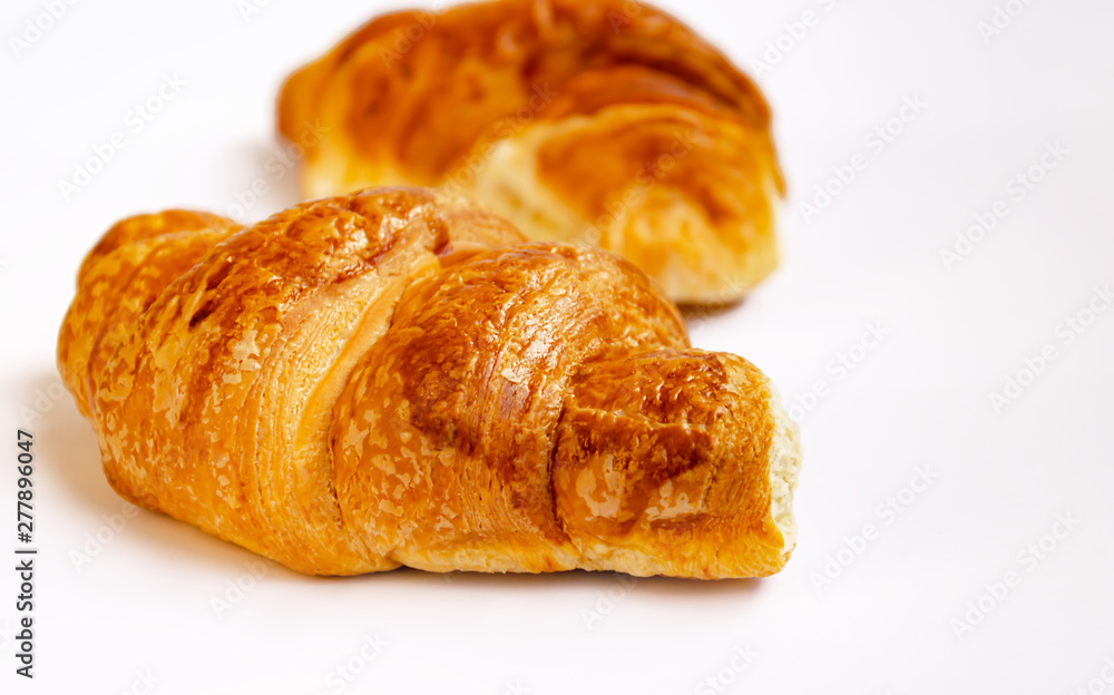 croissant with a beautiful crisp