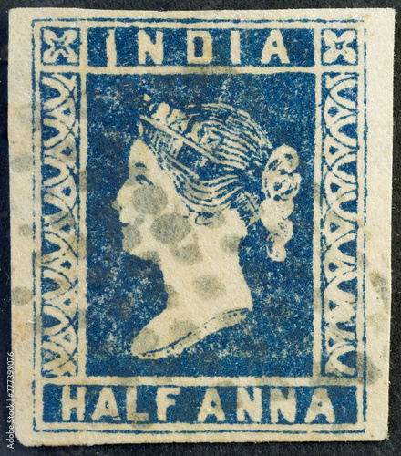 Fotografie, Obraz India Stamp
