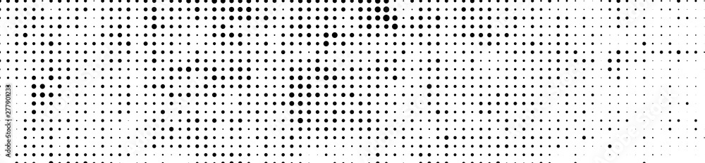 Texture of black dots on white background. Monochrome halftone comic. Texture of black dots on white background. Monochrome halftone comic.