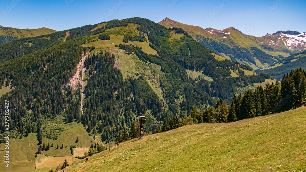 Obraz premium Beautiful alpine view at Rauris, Salzburg, Austria