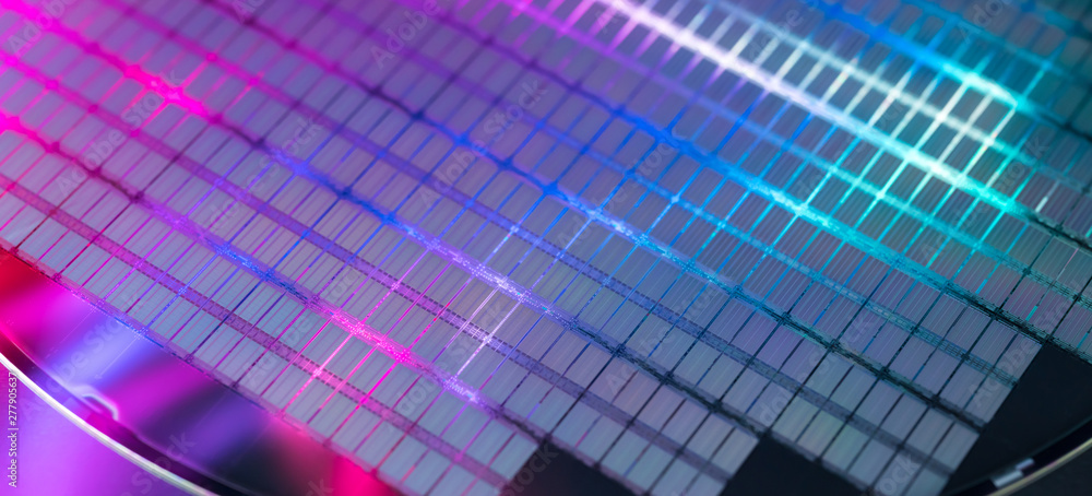 Fototapeta premium Silicon wafer
