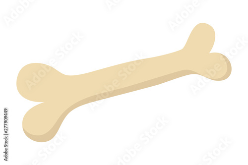 Dog bone for mascot design
