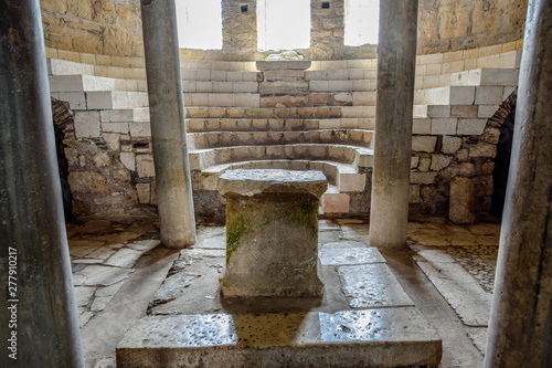 Altar of Church of St. Nicholas the Baptist miracle worker in Demre, Turkey photo