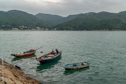 Tai o fishermann village in Hong Kong