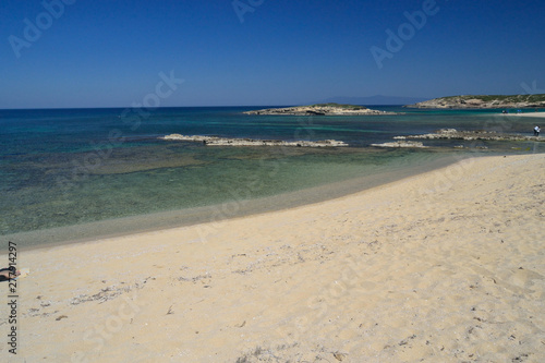 La spiaggia di Sa Mesa Longa