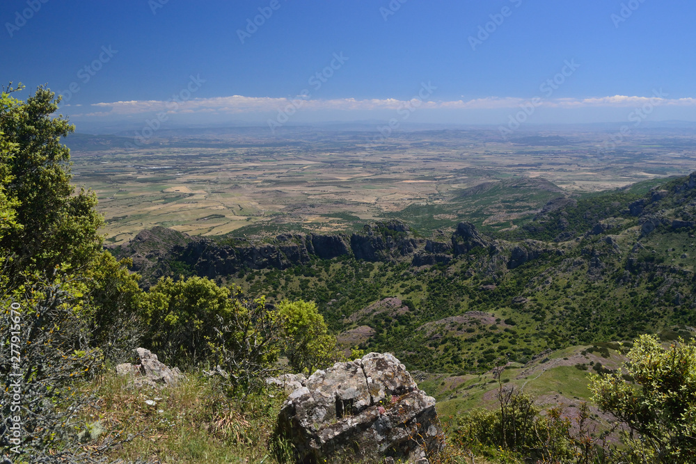 Panorama dal Monte Arcuentu