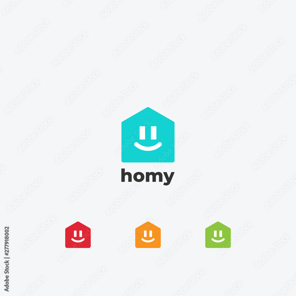 Simple Modern House Logo Design Simple Modern House Logo Design