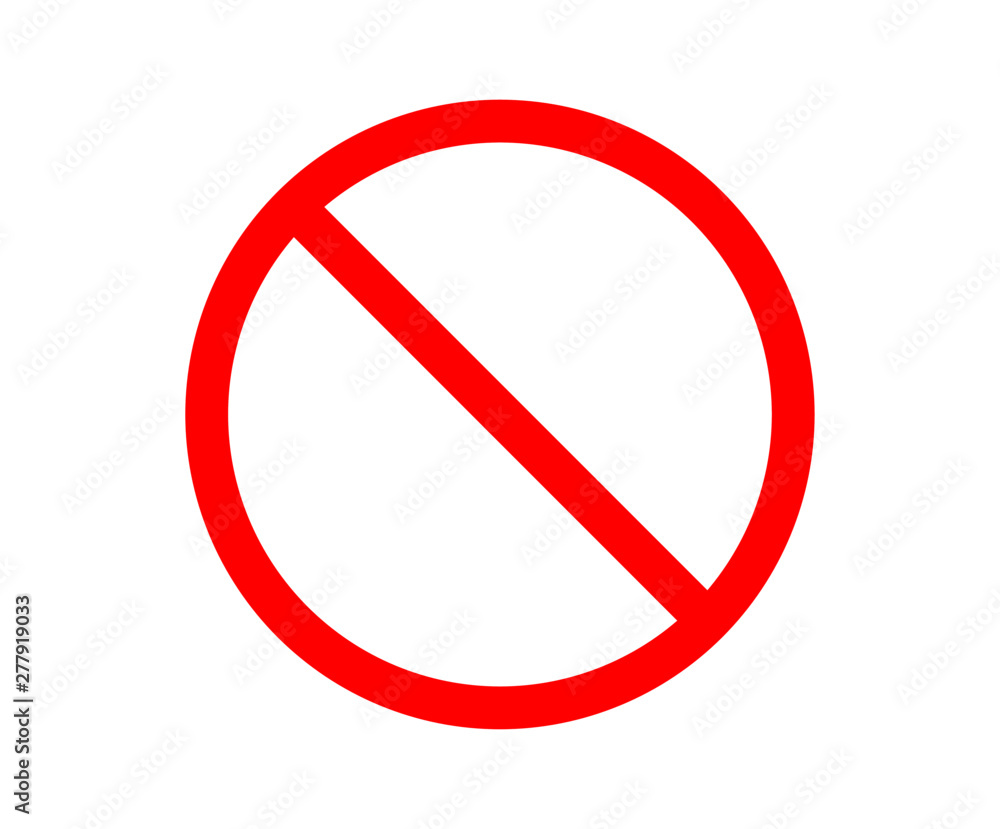 No parking sign.Stop do not enter vector icon.Restriction icon. No parking sign.Stop do not enter vector icon.Restriction icon.