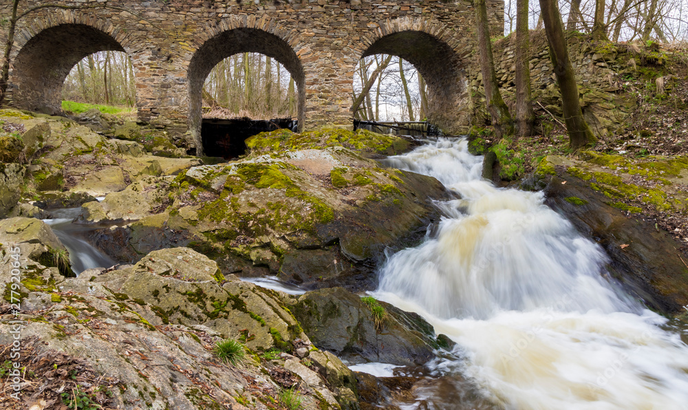 Baroque Bridge, Tousice, Czech Republic Baroque Bridge, Tousice, Czech Republic