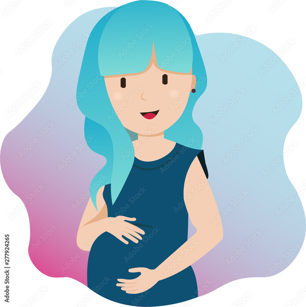 Cute pregnant girl Cute pregnant girl