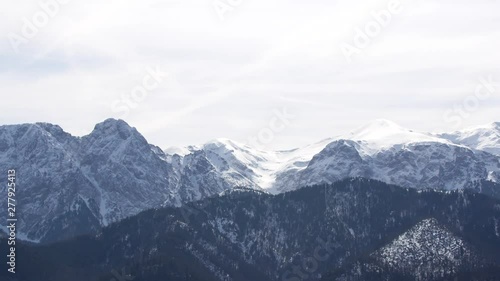 Wallpaper Mural Panorama of the mountain landscape in Poland, the village of Zakopane Torontodigital.ca